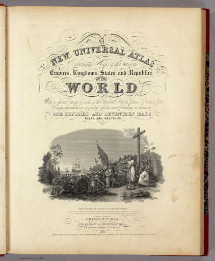 Mitchell's Universal Atlas (1846)
Titelpagina