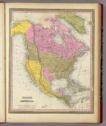 Mitchell's Universal Atlas (1846)
2. North America
