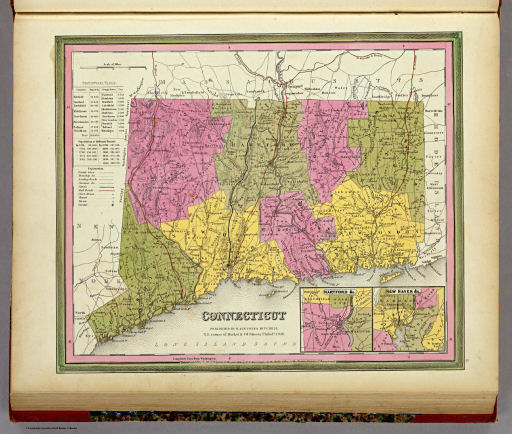 Mitchell's Universal Atlas (1846)
9. Connecticut