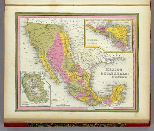 Mitchell's Universal Atlas (1846)
36. Mexico & Guatemala