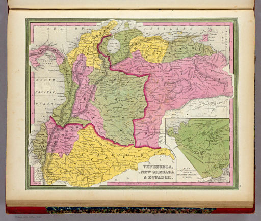 Mitchell's Universal Atlas (1846)
39. Venezuela, New Grenada & Equador