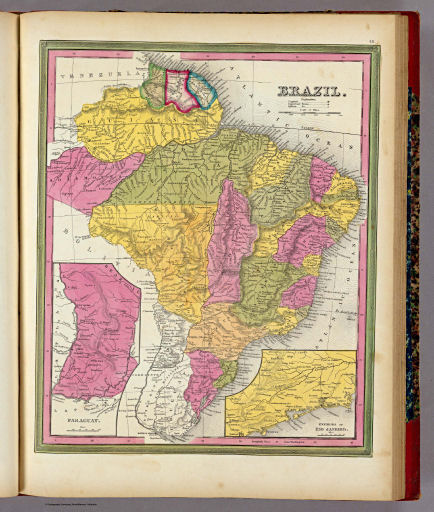 Mitchell's Universal Atlas (1846)
40. Brazil