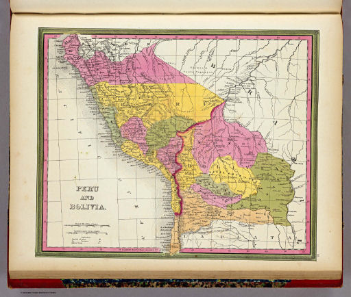 Mitchell's Universal Atlas (1846)
41. Peru and Bolivia