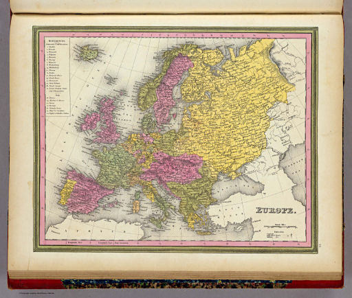Mitchell's Universal Atlas (1846)
43. Europe