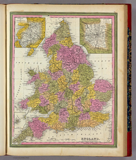 Mitchell's Universal Atlas (1846)
44. England