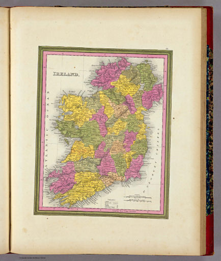 Mitchell's Universal Atlas (1846)
46. Ireland