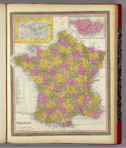 Mitchell's Universal Atlas (1846)
47. France