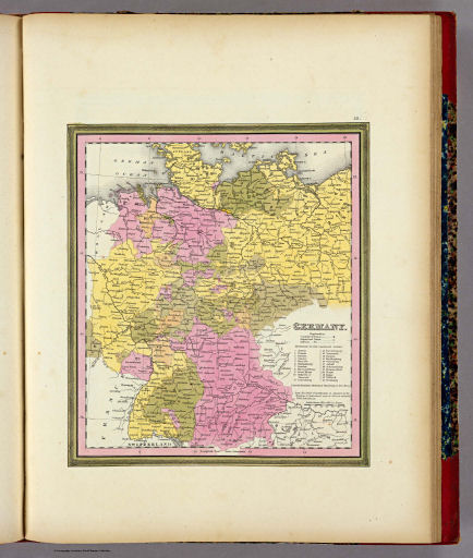 Mitchell's Universal Atlas (1846)
50. Germany