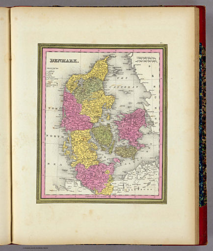Mitchell's Universal Atlas (1846)
52. Denmark