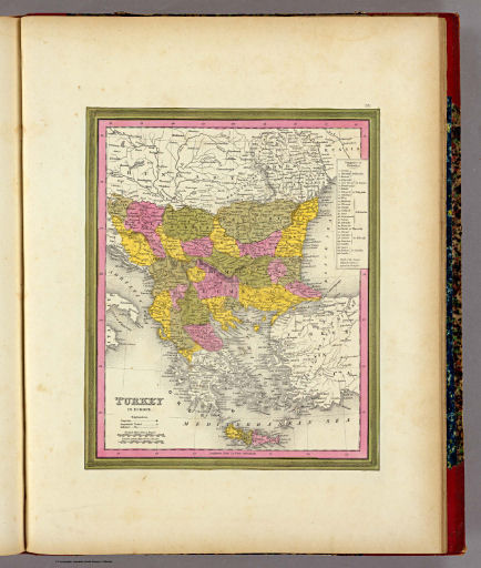 Mitchell's Universal Atlas (1846)
59. Turkey in Europe