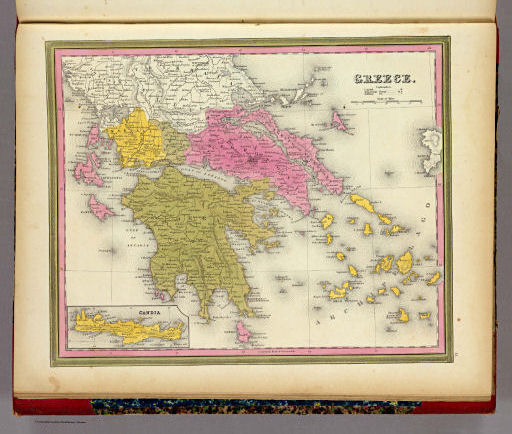 Mitchell's Universal Atlas (1846)
61. Greece