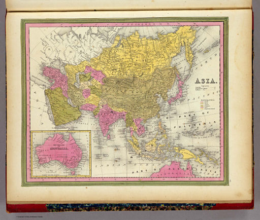 Mitchell's Universal Atlas (1846)
62. Asia