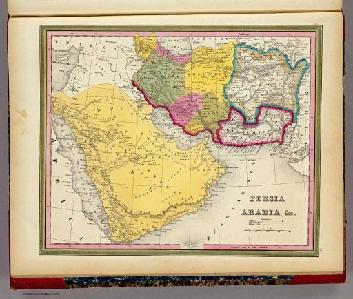 Mitchell's Universal Atlas (1846)
65. Persia Arabia &c.