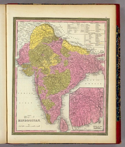 Mitchell's Universal Atlas (1846)
66. Hindoostan