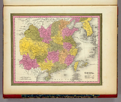 Mitchell's Universal Atlas (1846)
67. China