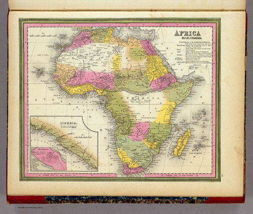 Mitchell's Universal Atlas (1846)
68. Africa