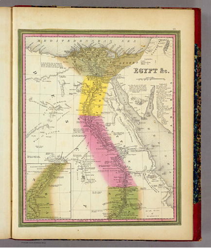 Mitchell's Universal Atlas (1846)
69. Egypt