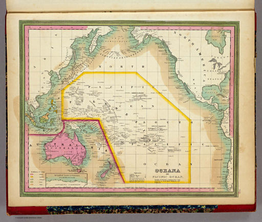 Mitchell's Universal Atlas (1846)
70. Oceana or Pacific Ocean