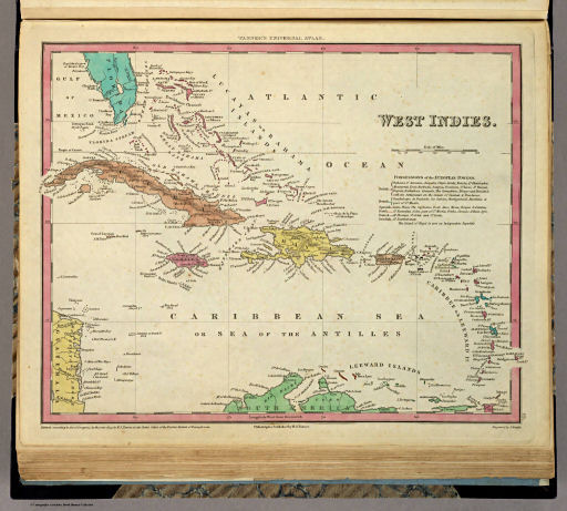 Tanner's Universal Atlas (1836)
29. West Indies