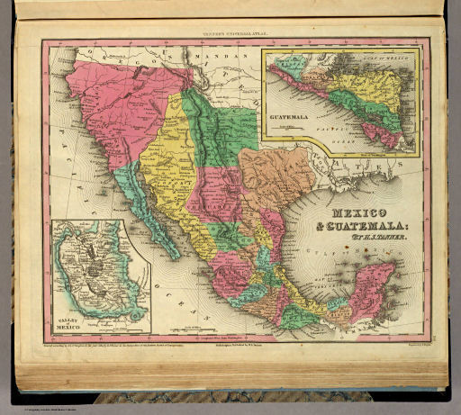 Tanner's Universal Atlas (1836)
30. Mexico & Guatemala
