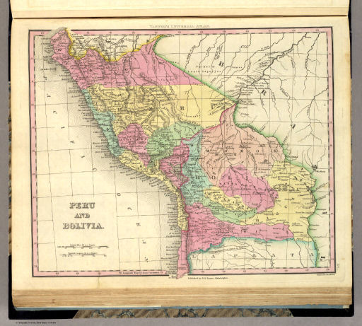 Tanner's Universal Atlas (1836)
34. Peru and Bolivia