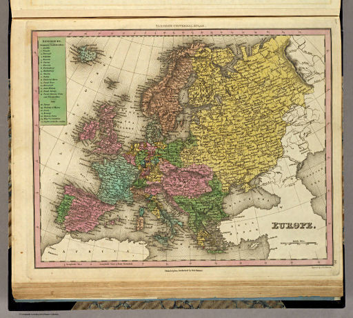 Tanner's Universal Atlas (1836)
36. Europe