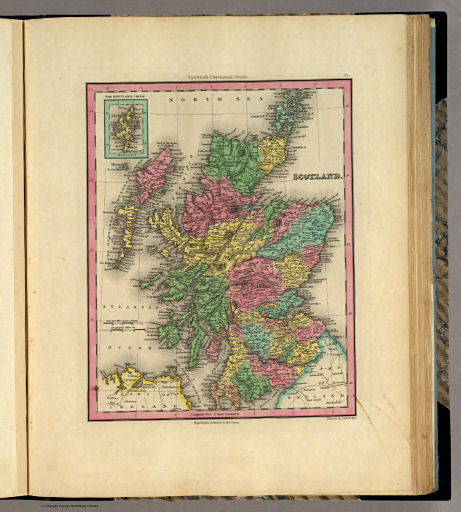 Tanner's Universal Atlas (1836)
38. Scotland