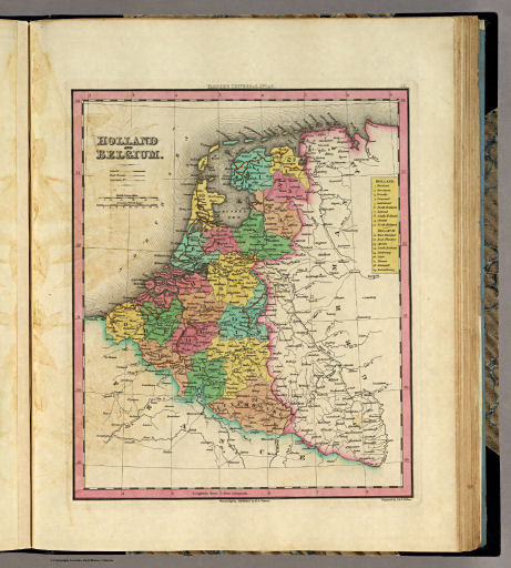 Tanner's Universal Atlas (1836)
42. Holland and Belgium