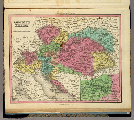 Tanner's Universal Atlas (1836)
49. Austrian Empire