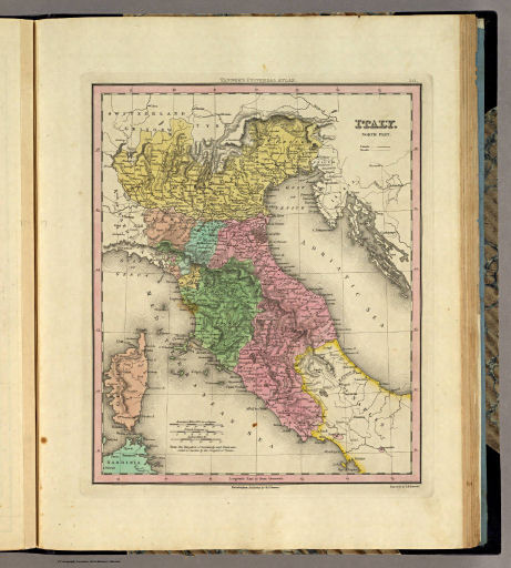 Tanner's Universal Atlas (1836)
50. Italy. North Part