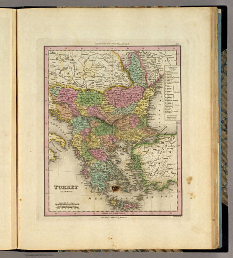 Tanner's Universal Atlas (1836)
52. Turkey in Europe