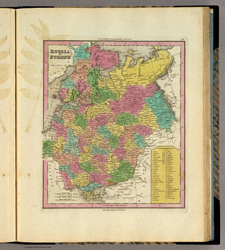 Tanner's Universal Atlas (1836)
53. Russia in Europe