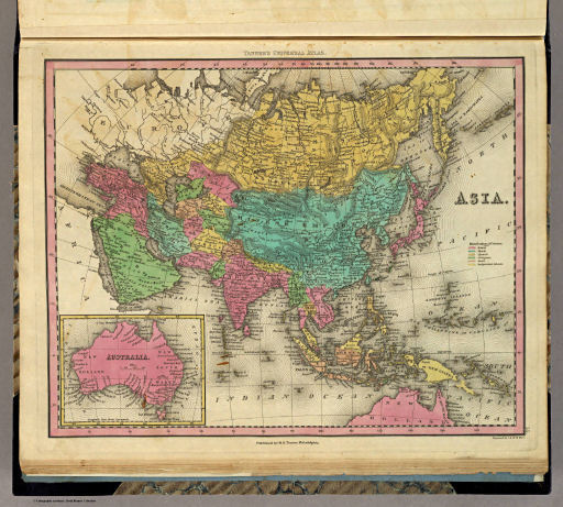 Tanner's Universal Atlas (1836)
55. Asia