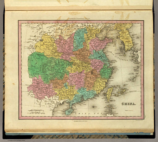 Tanner's Universal Atlas (1836)
60. China