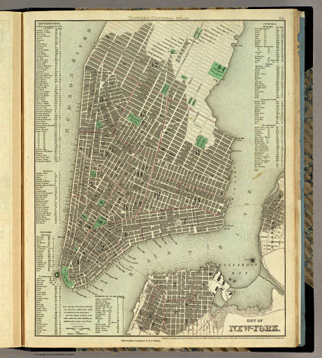 Tanner's Universal Atlas (1836)
64. City of New York
