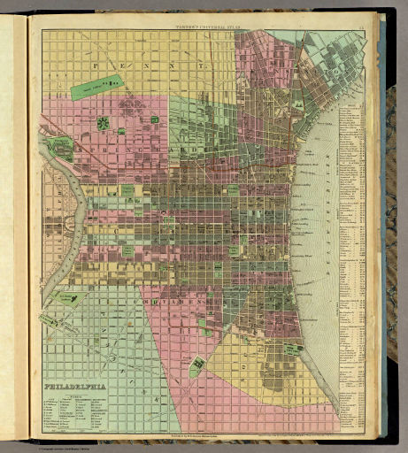 Tanner's Universal Atlas (1836)
65. Philadelphia