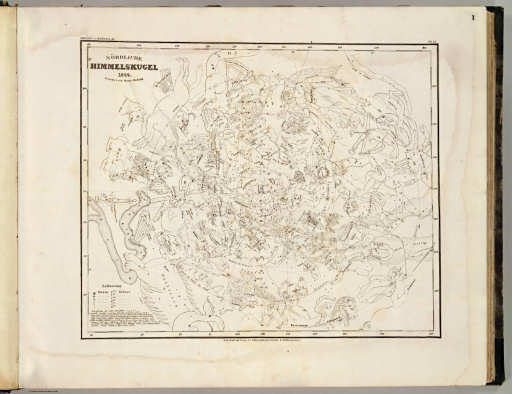 Meyer's Großer Hand-Atlas
1. Nördliche Himmelskugel (1846)