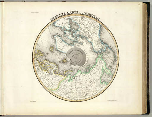 Meyer's Großer Hand-Atlas
7. Neueste Karte vom Nordpol