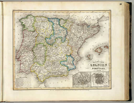 Meyer's Großer Hand-Atlas
12. Spanien und Portugal (1843)