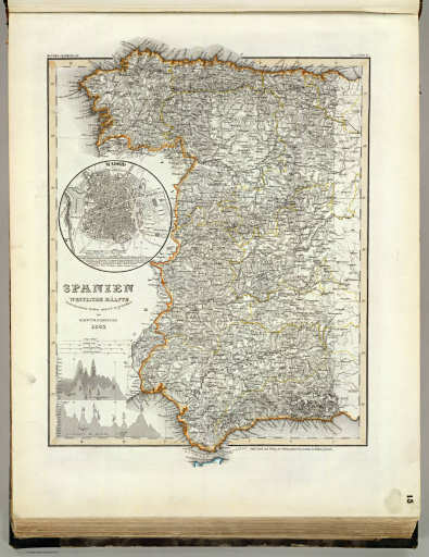 Meyer's Großer Hand-Atlas
15. Spanien Westliche Hälfte (1847)