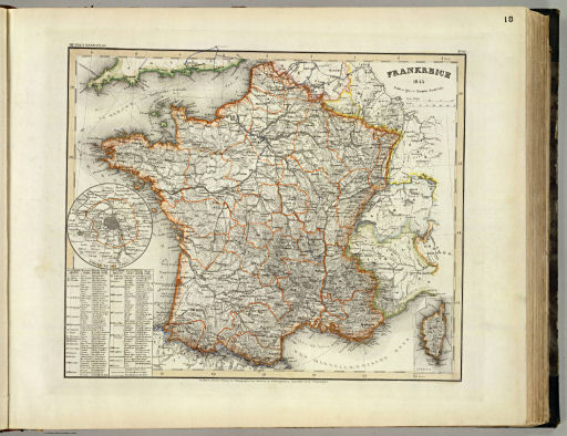 Meyer's Großer Hand-Atlas
18. Frankreich (1845)