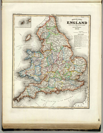 Meyer's Großer Hand-Atlas
22. Neueste Karte von England (1844)