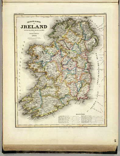 Meyer's Großer Hand-Atlas
24. Neueste Karte von Jreland (1844)