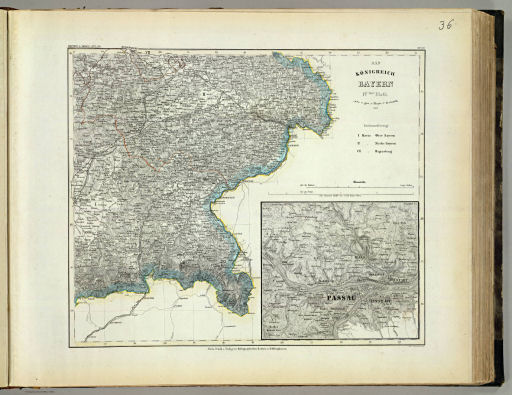 Meyer's Großer Hand-Atlas
36. Das Königreich Bayern IVtes Blatt (1860)