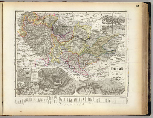 Meyer's Großer Hand-Atlas
48. Der Harz (1852)
