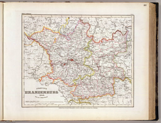Meyer's Großer Hand-Atlas
52. Provinz Brandenburg (1846)