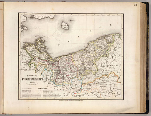 Meyer's Großer Hand-Atlas
55. Provinz Pommern (1845)