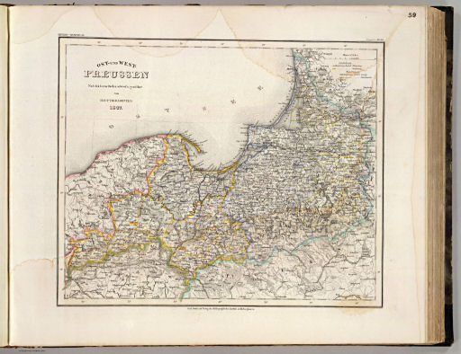 Meyer's Großer Hand-Atlas
59. Ost- und West-Preussen (1847)