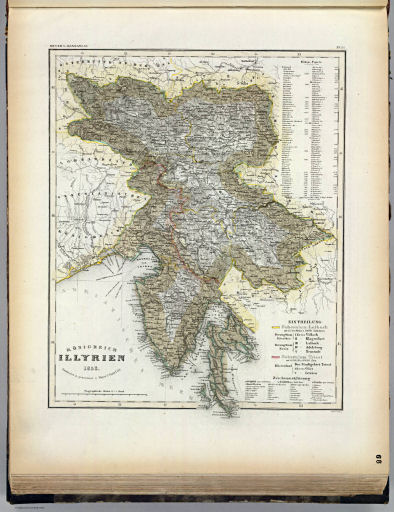 Meyer's Großer Hand-Atlas
68. Königreich Illyrien (1853)