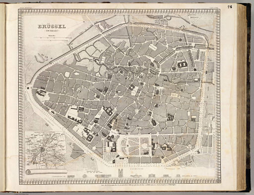 Meyer's Großer Hand-Atlas
74. Brüssel (Bruxelles)